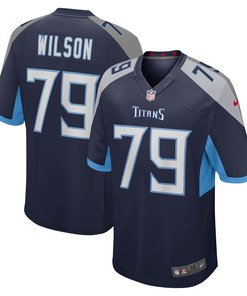 Isaiah Wilson Tennessee Titans Game Jersey - Navy Nfl