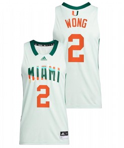 Isaiah Wong 2 Miami Hurricanes 2022 Honoring Black Excellence Basketball Men Jersey - White
