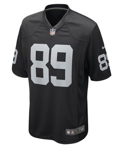 Isaiah Zuber Las Vegas Raiders Game Player Jersey - Black