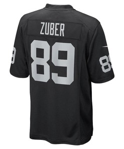 Isaiah Zuber Las Vegas Raiders Game Player Jersey - Black