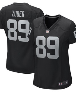 Isaiah Zuber Las Vegas Raiders Women's Game Player Jersey - Black