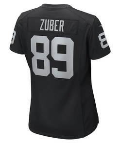 Isaiah Zuber Las Vegas Raiders Women's Game Player Jersey - Black