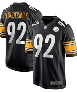 Isaiahh Loudermilk Pittsburgh Steelers Game Jersey - Black Nfl
