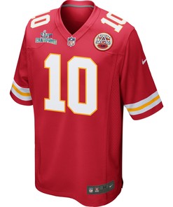 Isiah Pacheco 10 Kansas City Chiefs Super Bowl LVII Champions Men Game Jersey - Red