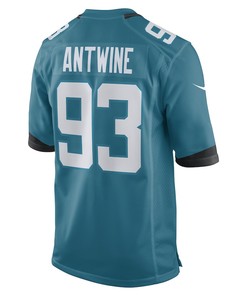 Israel Antwine Jacksonville Jaguars Game Player Jersey - Teal