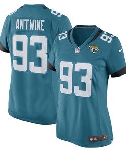 Israel Antwine Jacksonville Jaguars Women's Game Player Jersey - Teal