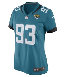Israel Antwine Jacksonville Jaguars Women's Game Player Jersey - Teal