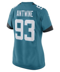 Israel Antwine Jacksonville Jaguars Women's Game Player Jersey - Teal