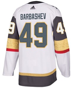 Ivan Barbashev 49 Vegas Golden Knights Stanley Cup 2023 Final Patch Away Breakaway Men Jersey - White