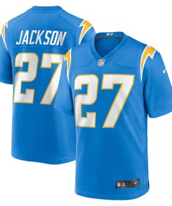 J.C. Jackson 27 Los Angeles Chargers Game Jersey - Powder Blue