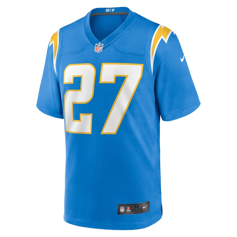 J.C. Jackson 27 Los Angeles Chargers Game Jersey - Powder Blue