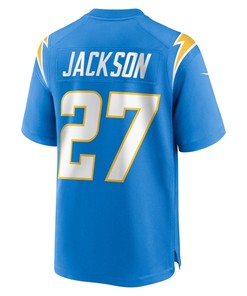 J.C. Jackson 27 Los Angeles Chargers Game Jersey - Powder Blue