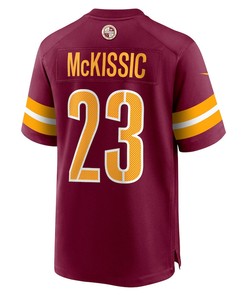 J.D. McKissic Washington Commanders Game Jersey - Burgundy