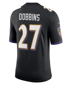 J.K. Dobbins 27 Baltimore Ravens Vapor Limited Jersey - Black