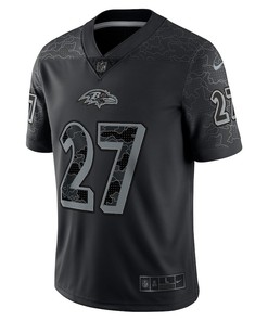 J.K. Dobbins Baltimore Ravens RFLCTV Limited Jersey - Black