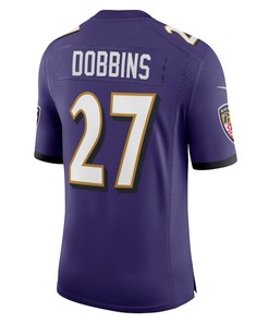 J.K. Dobbins Baltimore Ravens Vapor Limited Jersey - Purple
