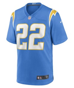 JT Woods Los Angeles Chargers Game Player Jersey - Powder Blue