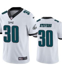 JaCoby Stevens 30 Philadelphia Eagles White Vapor Limited Jersey
