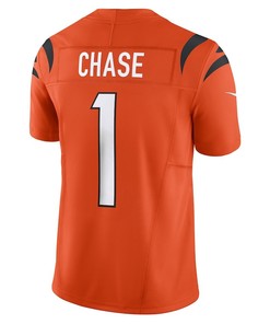 Ja'Marr Chase 1 Cincinnati Bengals Vapor F.U.S.E. Limited Alternate 1 Jersey - Orange