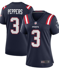 Jabrill Peppers New England Patriots Womens Game Jersey - Navy Nfl