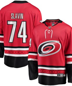 Jaccob Slavin Carolina Hurricanes Fanatics Branded Breakaway Player Jersey - Red Nhl