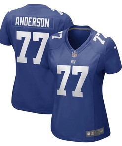 Jack Anderson New York Giants Women's Game Player Jersey - Royal