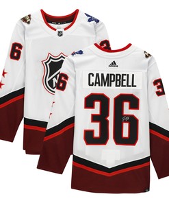 Jack Campbell Toronto Maple Leafs Autographed 2022 Nhl All-star Game Jersey - White