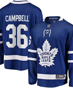 Jack Campbell Toronto Maple Leafs Fanatics Branded Home Breakaway Player Jersey - Blue Nhl