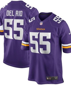 Jack Del Rio Minnesota Vikings Nike Game Retired Player Jersey - Purple