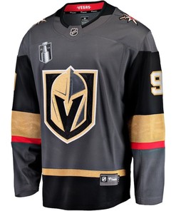 Jack Eichel 9 Vegas Golden Knights 2023 Stanley Cup Final Alternate Breakaway Player Jersey - Black