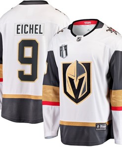 Jack Eichel 9 Vegas Golden Knights 2023 Stanley Cup Final Away Breakaway Player Jersey - White