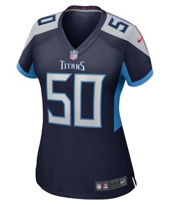 Jack Gibbens Tennessee Titans Women's Home Game Player Jersey - Navy