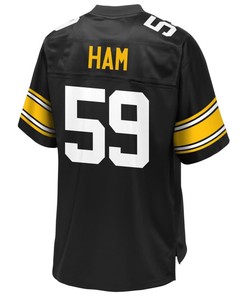 Jack Ham Pittsburgh Steelers Nfl Pro Line Retired Player Jersey - Black