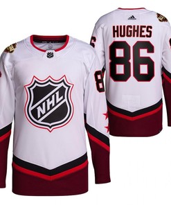 Jack Hughes 2022 All-Star Devils 86 White Primegreen Jersey