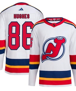 Jack Hughes 86 New Jersey Devils Reverse Retro 2.0 Jersey - White