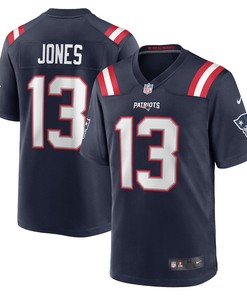 Jack Jones New England Patriots Game Player Jersey - Navy
