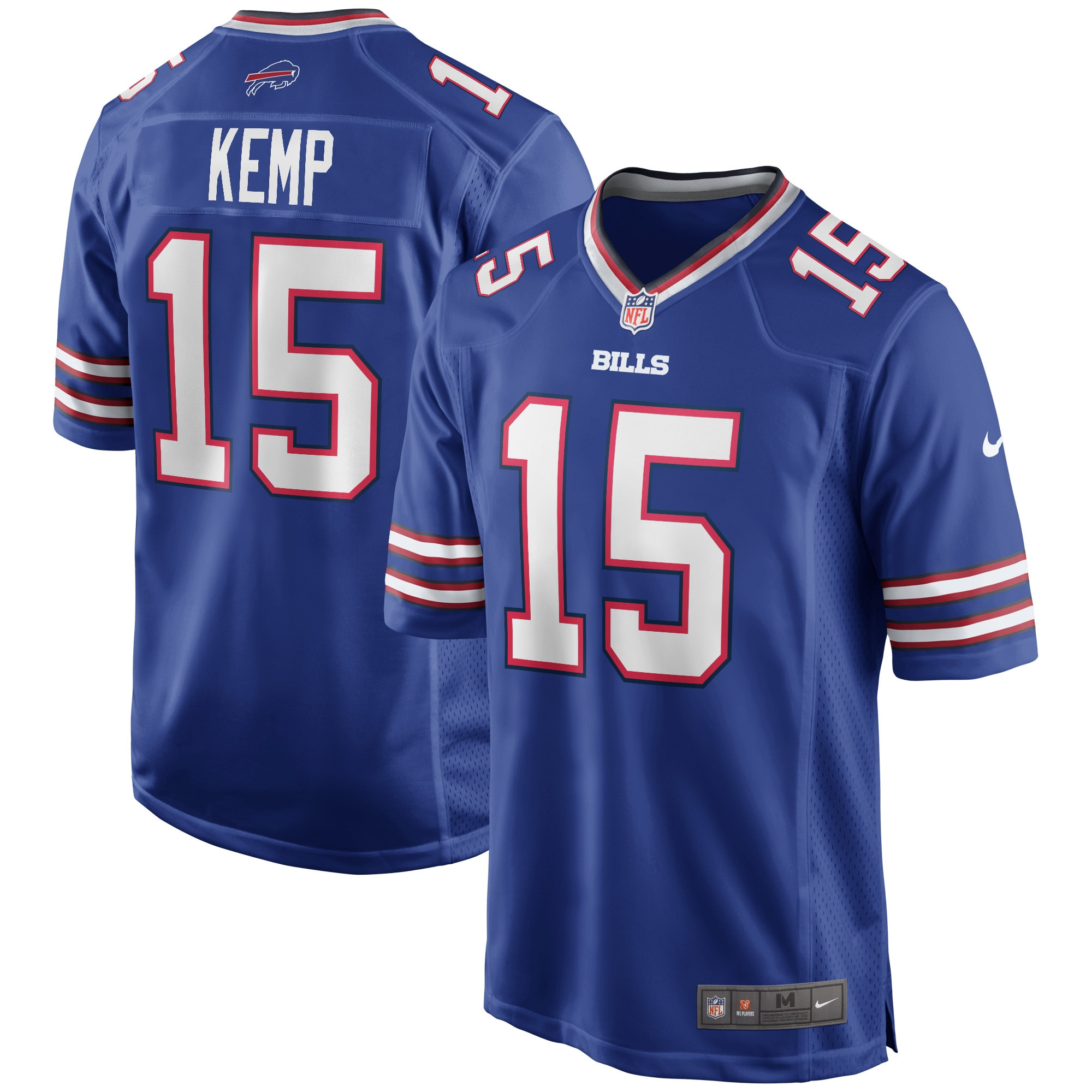 Jack Kemp Buffalo Bills Game Retired Player Jersey - Royal Nfl