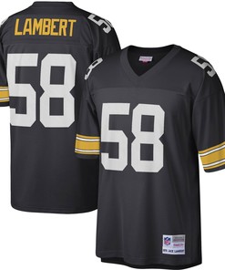 Jack Lambert Pittsburgh Steelers Mitchell & Ness Legacy Replica Jersey - Black Nfl