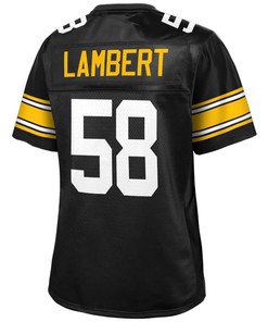 Jack Lambert Pittsburgh Steelers Nfl Pro Line Womens Retired Player Jersey - Black