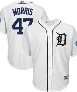 Jack Morris Detroit Tigers Hall Of Fame Induction Patch Cool Base Jersey - White