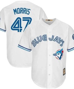 Jack Morris Toronto Blue Jays Hall Of Fame Induction Patch Cool Base Jersey - White