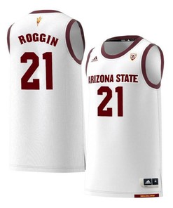 Jack Roggin 21 Arizona State Sun Devils Retro Basketball Men Jersey - White
