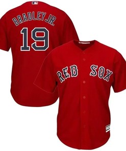 Jackie Bradley Jr. Boston Red Sox Alternate Official Cool Base Player Jersey - Scarlet