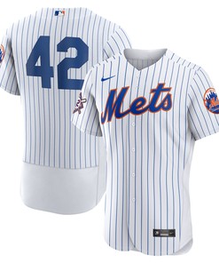 Jackie Robinson New York Mets Authentic Player Jersey - White Mlb