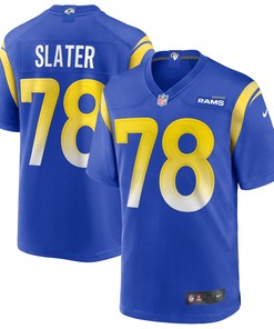 Jackie Slater Los Angeles Rams Game Retired Player Jersey - Royal Nfl