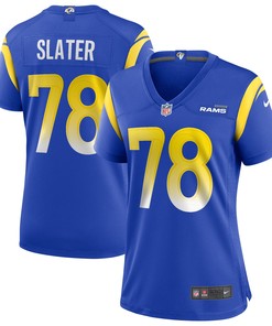 Jackie Slater Los Angeles Rams Womens Game Retired Player Jersey - Royal Nfl