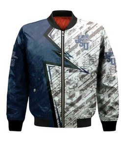 Jackson State Tigers Bomber Abstract Pattern Sport- NCAA