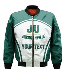 Jacksonville Dolphins Bomber Curve Style Sport- NCAA