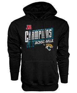 Jacksonville Jaguars 2022 AFC Conference Champions Kick Hoodie - Black