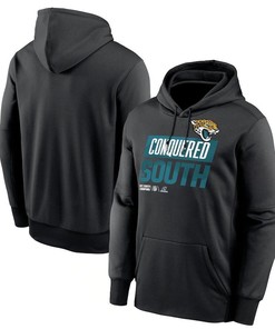 Jacksonville Jaguars 2022 AFC South Division Champions Locker Room Trophy Collection Pullover Hoodie - Black